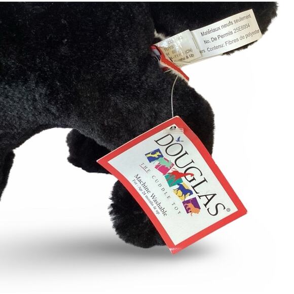 DOUGLAS Plush Toy Black Lab Puppy - Picture 4 of 6